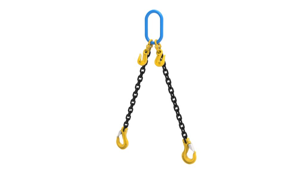 17TONNE 045 TWO LEG CHAIN SLING Rope and Sling